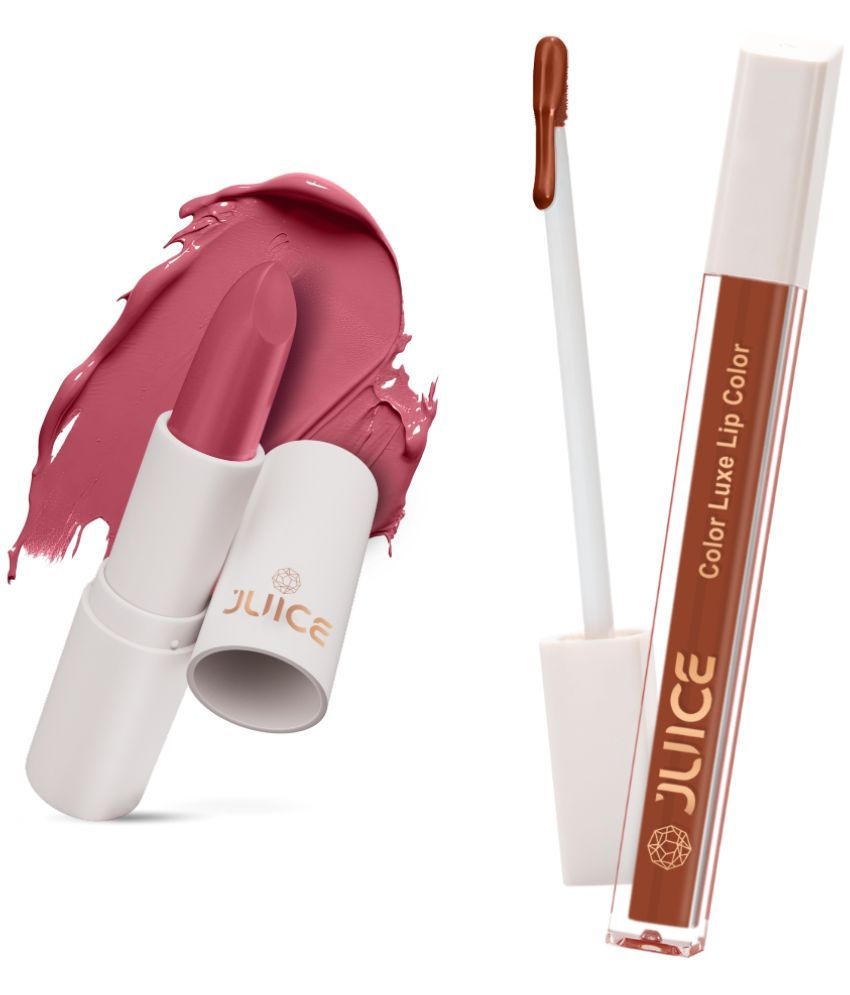     			Juice Pink Matte Lipstick 100