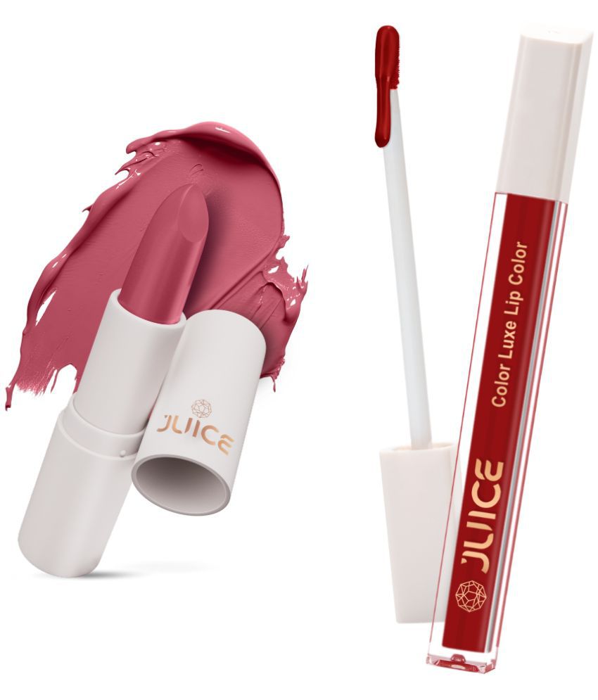     			Juice Pink Matte Lipstick 100