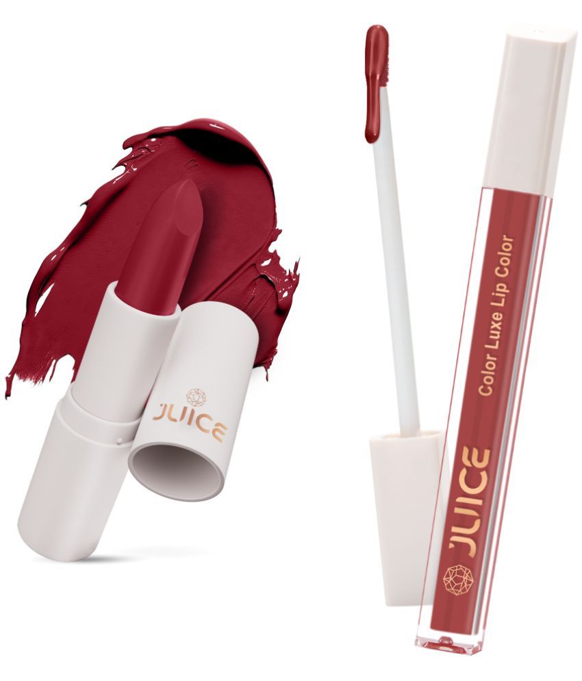     			Juice Red Matte Lipstick 100