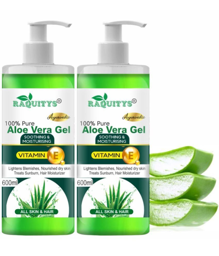     			RAQUITYS Moisturizer All Skin Type Aloe Vera ( 1200 ml )