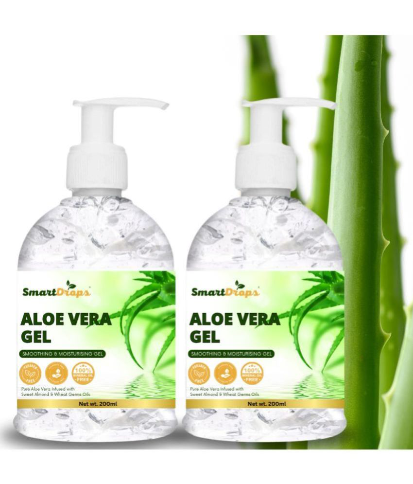     			Smartdrops Moisturizer All Skin Type Aloe Vera ( 400 ml )