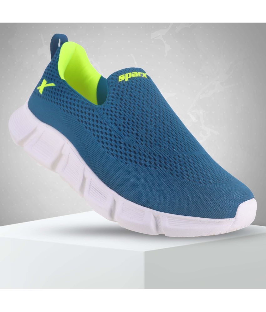     			Sparx Blue Men's Sports Running Shoes