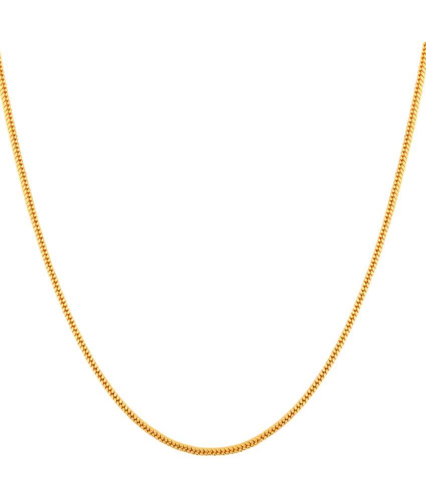     			Thrillz Gold Plated Chain ( Pack of 1 )