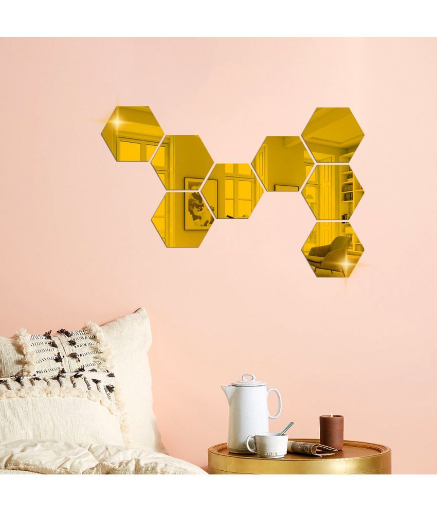     			WallWear Wall Sticker Geometric ( 12 x 10 cms )