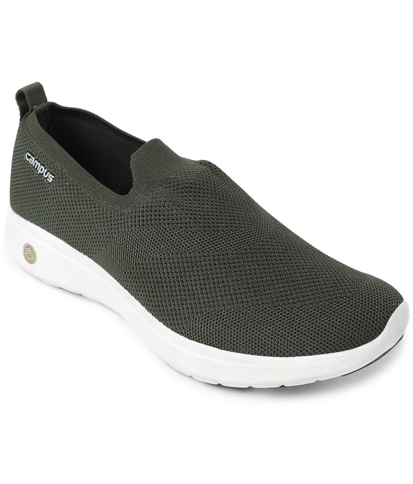     			Campus CAMP WAY Olive Men's Slip-on Shoes