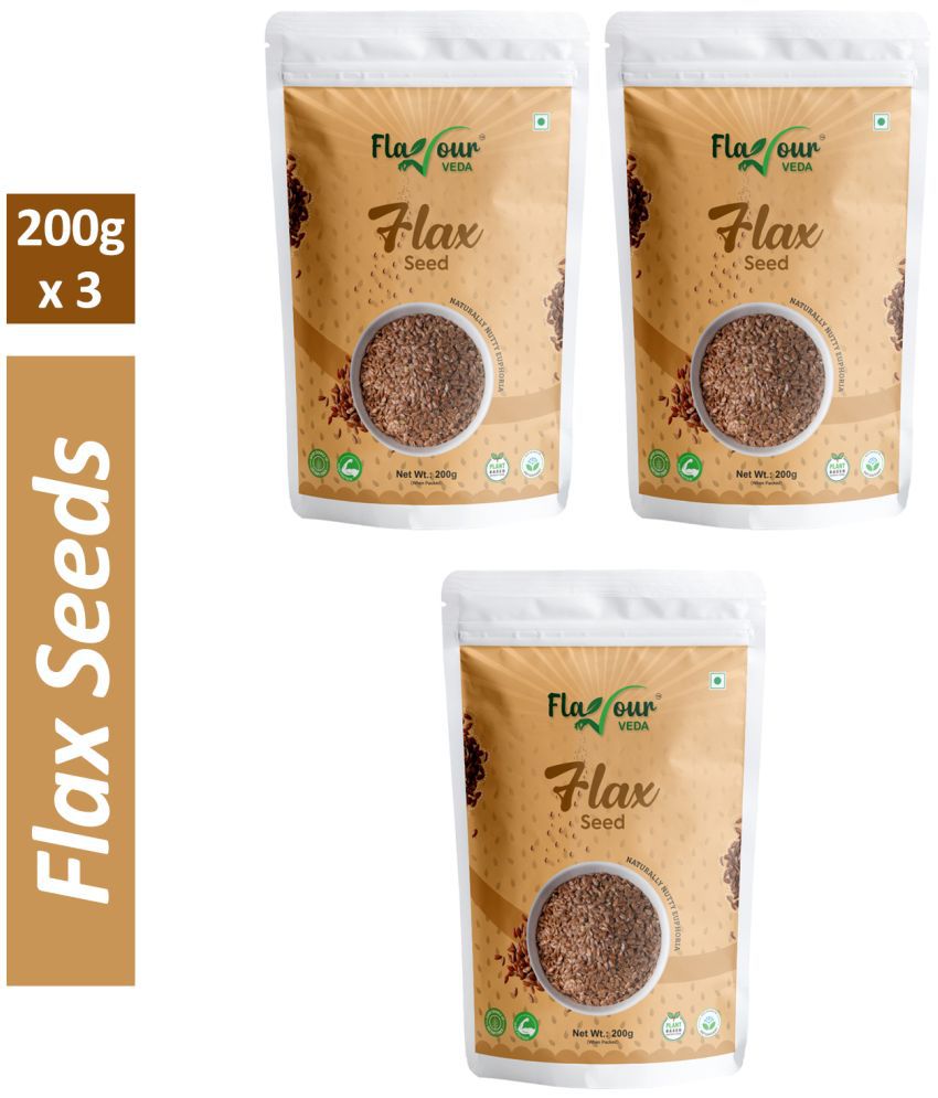    			Flavour Veda Flax Seeds ( Pack of 3 )