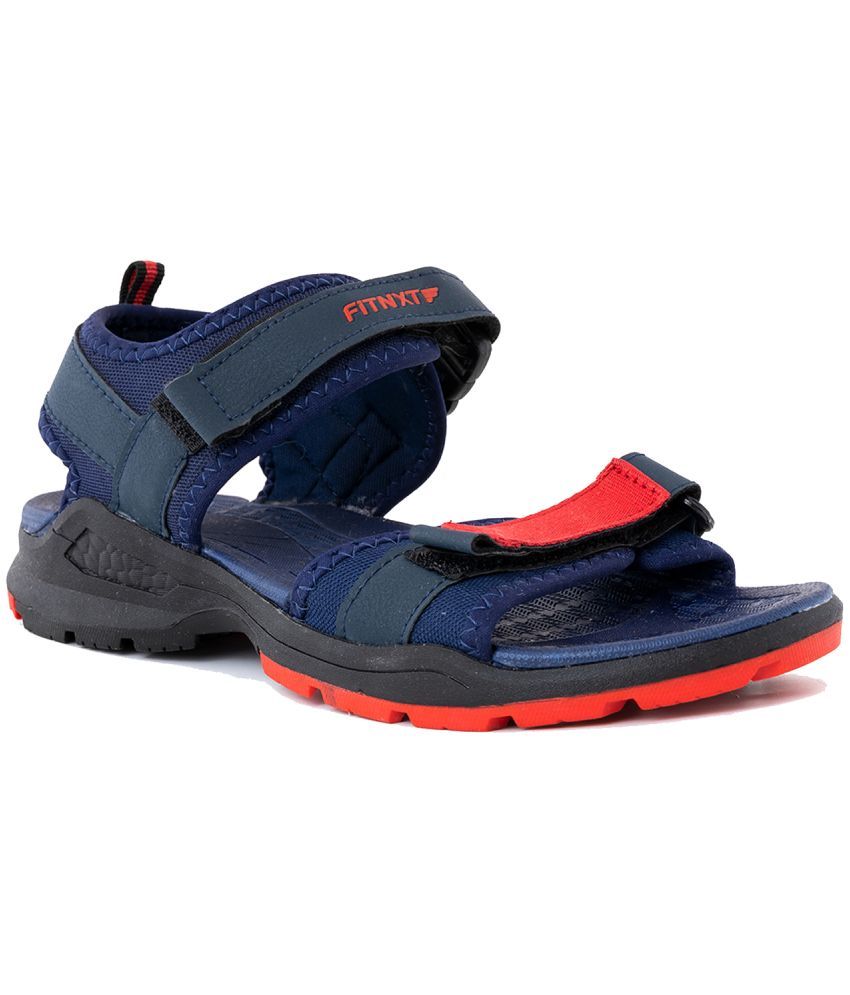     			KHADIM - Navy Men's Floater Sandals