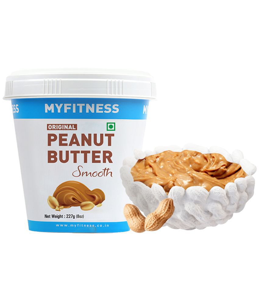     			MYFITNESS Original Peanut Butter Smooth 227g | 21g Protein| Tasty & Healthy Nut Butter Spread|Creamy