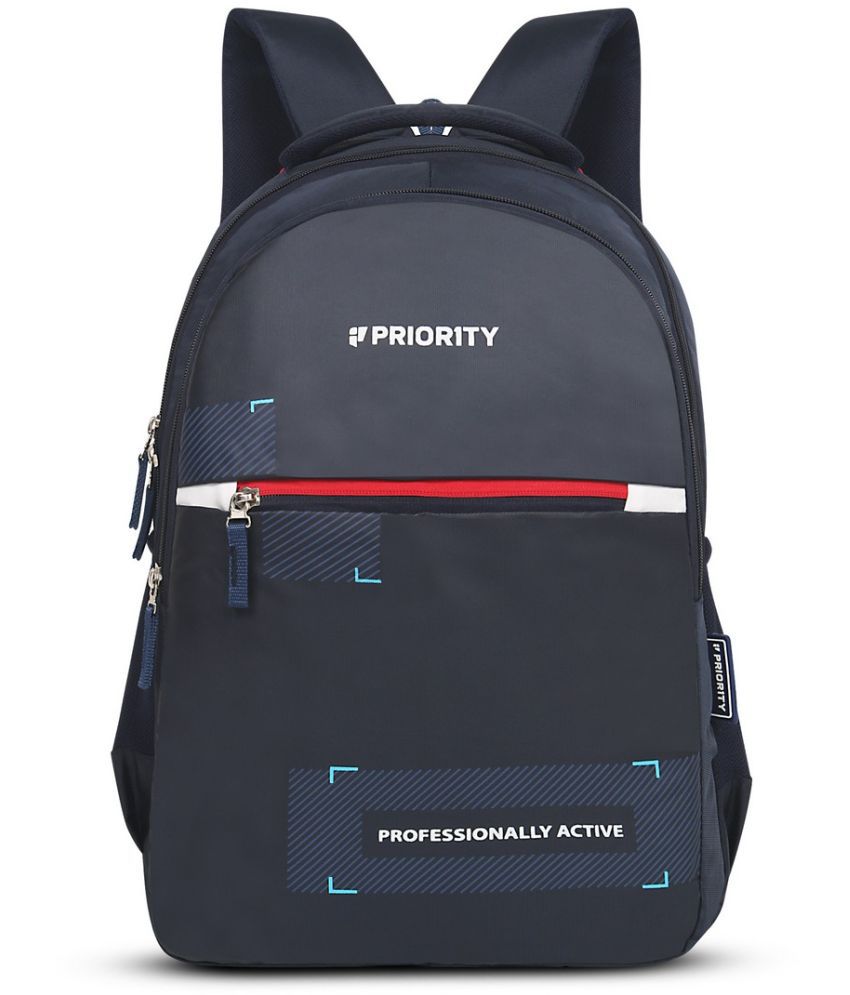     			Priority 32 Ltrs Navy Laptop Bags