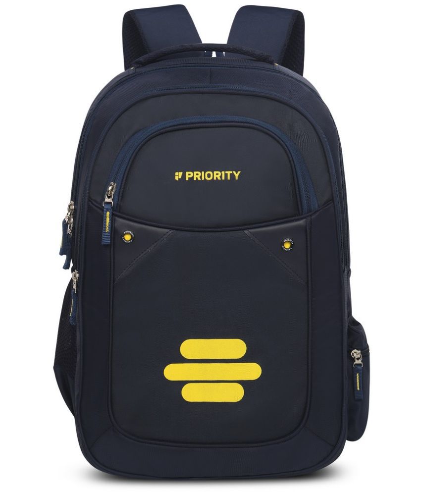     			Priority 37 Ltrs Navy Laptop Bags