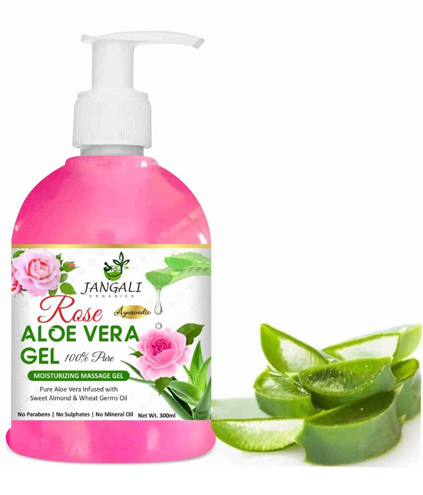     			Pure Jangali Organics Moisturizer All Skin Type Aloe Vera ( 300 ml )