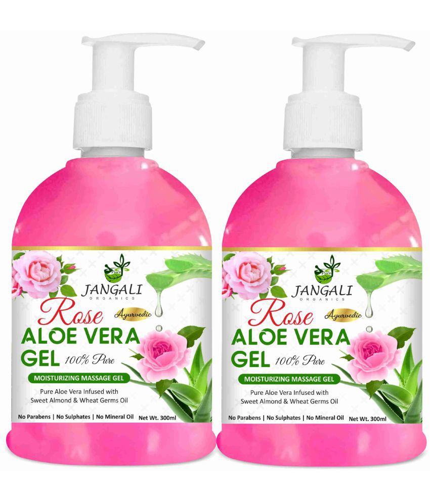     			Pure Jangali Organics Moisturizer All Skin Type Aloe Vera ( 600 ml )