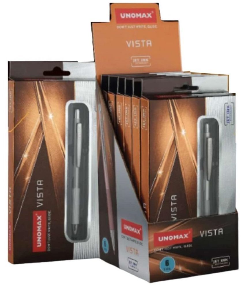     			Unomax Vista Ball Pen Pack of 6