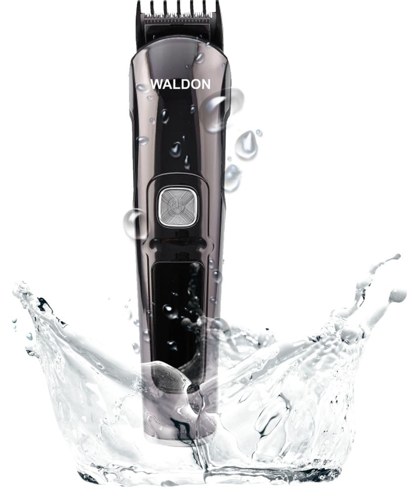     			WALDON Hair Clipper WT-2002 Black Cordless Beard Trimmer With 90 minutes Runtime