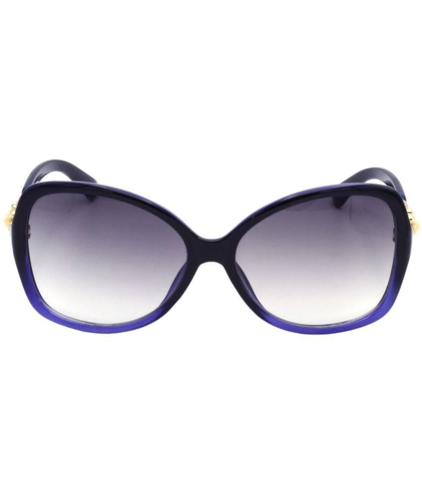     			Hrinkar Blue Oversized Sunglasses ( Pack of 1 )
