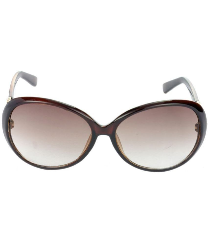     			Hrinkar Copper Oval Sunglasses ( Pack of 1 )