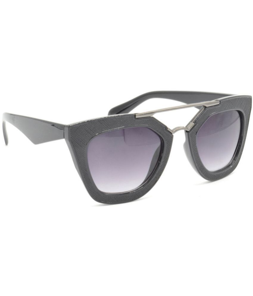     			Hrinkar Dark Grey Rectangular Sunglasses ( Pack of 1 )