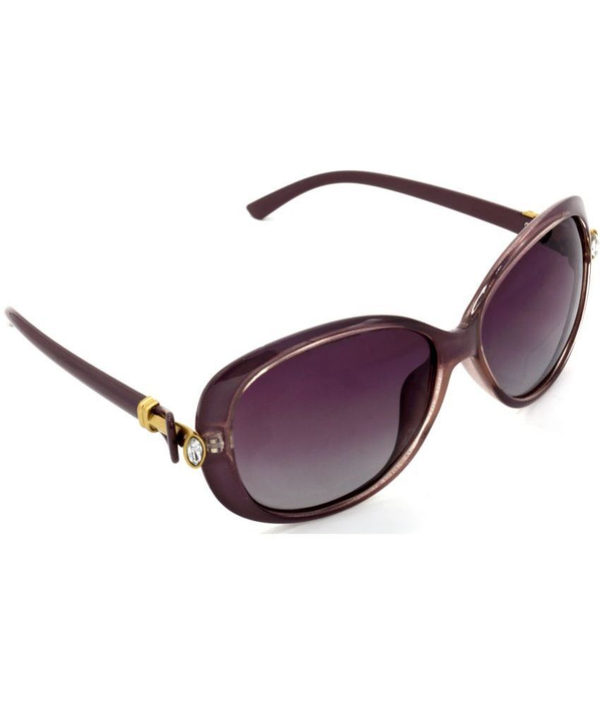     			Hrinkar Pink Oval Sunglasses ( Pack of 1 )