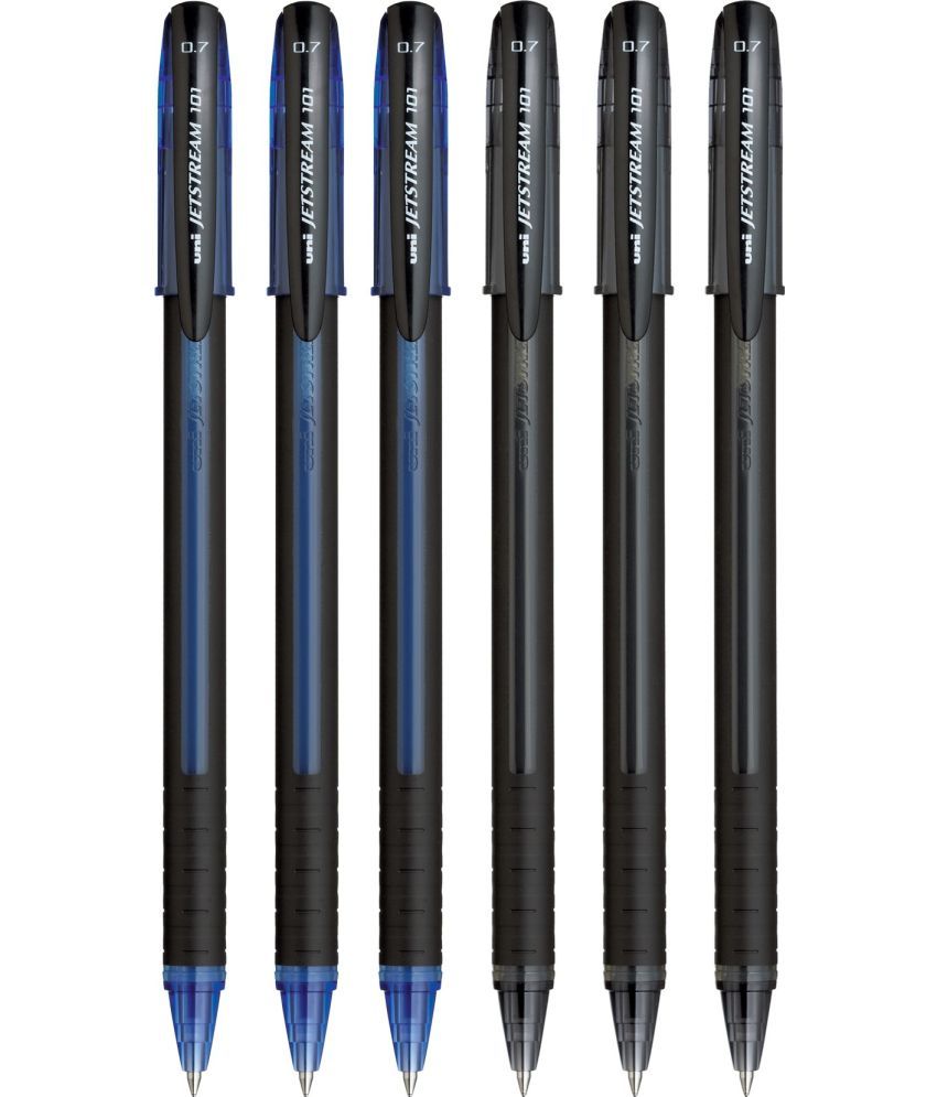     			Uni-Ball Sx 101 Blue 3, Black 3