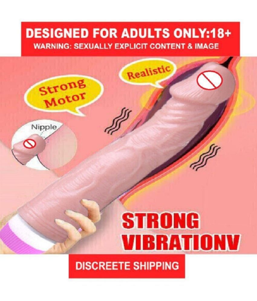     			9" Long & Soft Sexy Real Felling Skin Colored Vibrating Dildo For Sexy Girls Vagina BY-KAMVEDA