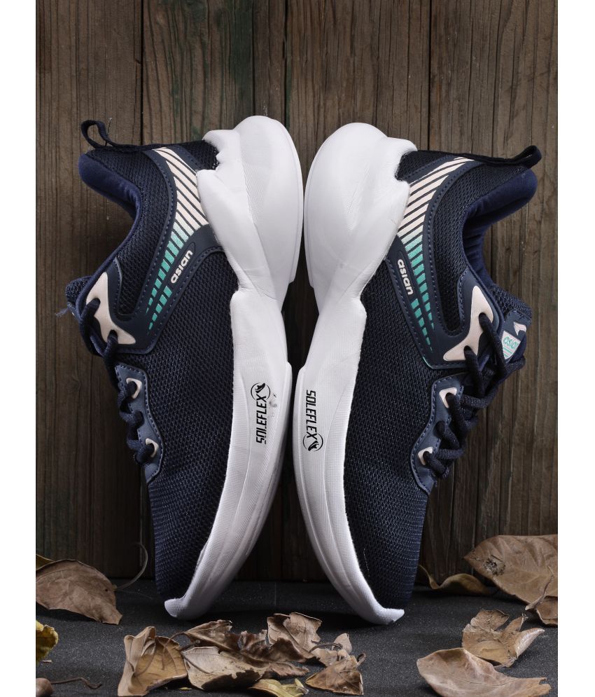     			ASIAN - Navy Women's Running Shoes