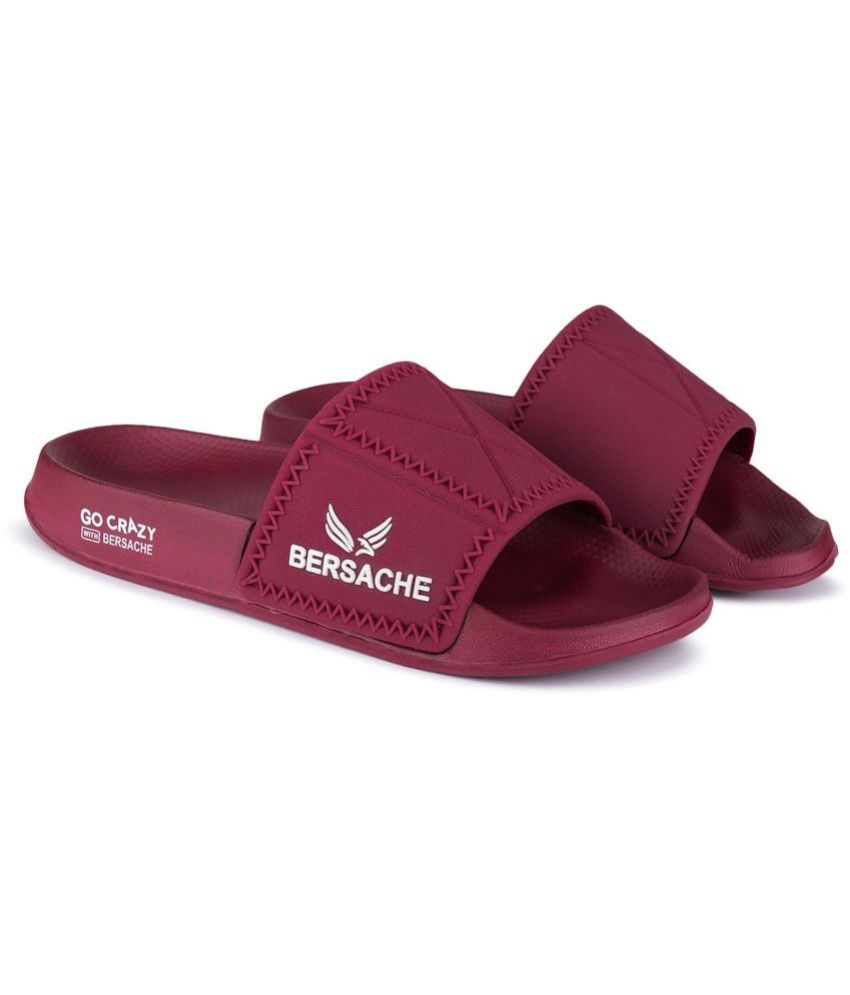     			Bersache - Red Men's Sandals