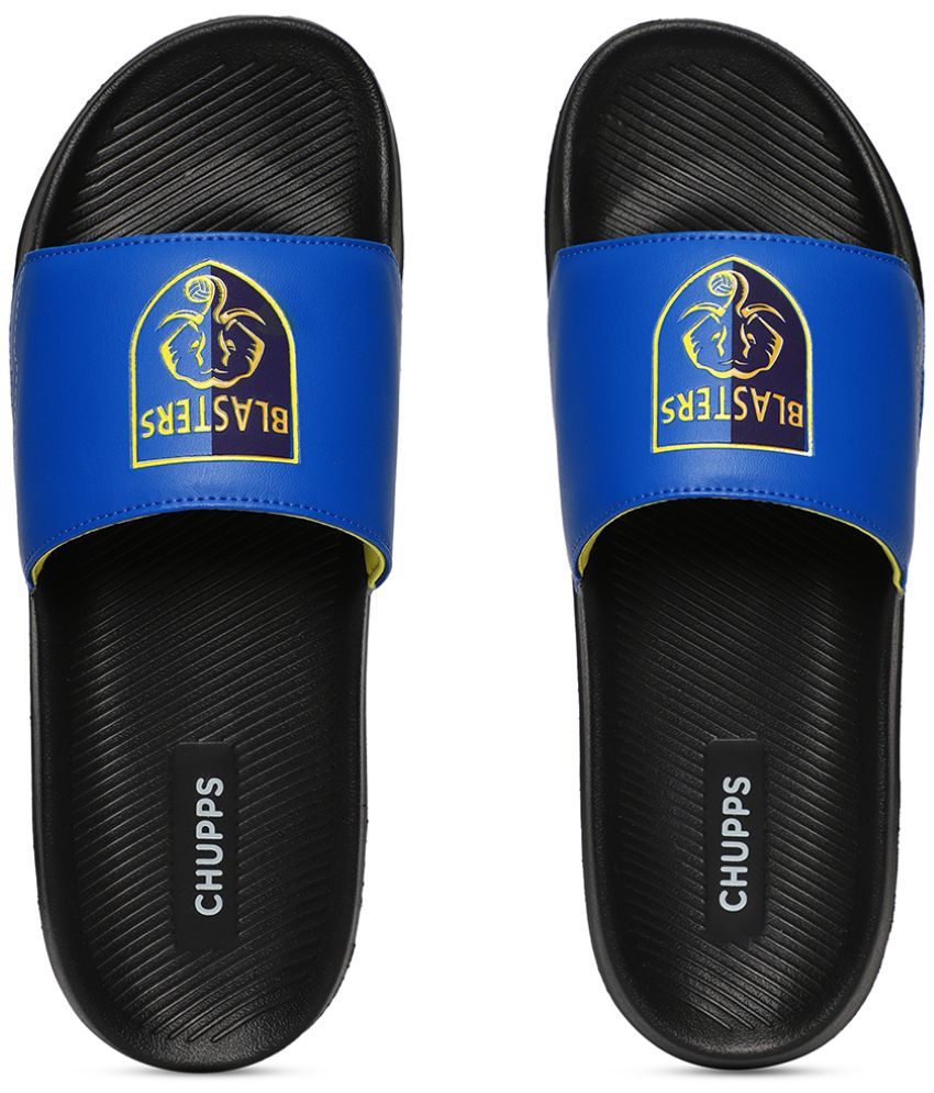     			CHUPPS Navy Men's Slide Flip Flop