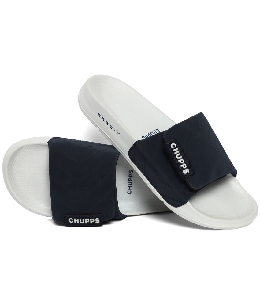     			CHUPPS Navy blue Men's Slide Flip Flop