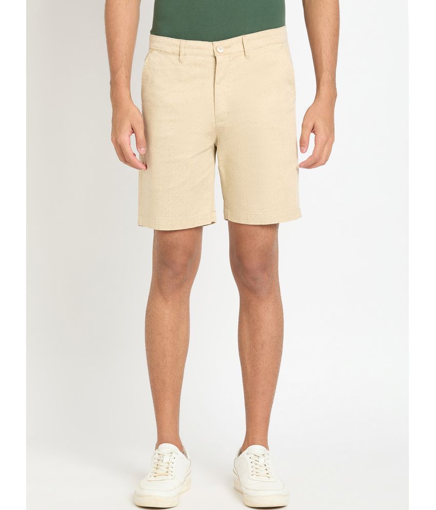     			Club York Beige Cotton Blend Men's Shorts ( Pack of 1 )