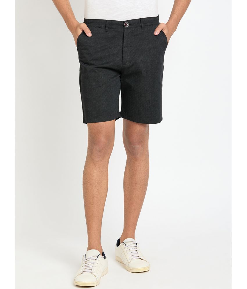     			Club York Black Cotton Blend Men's Shorts ( Pack of 1 )