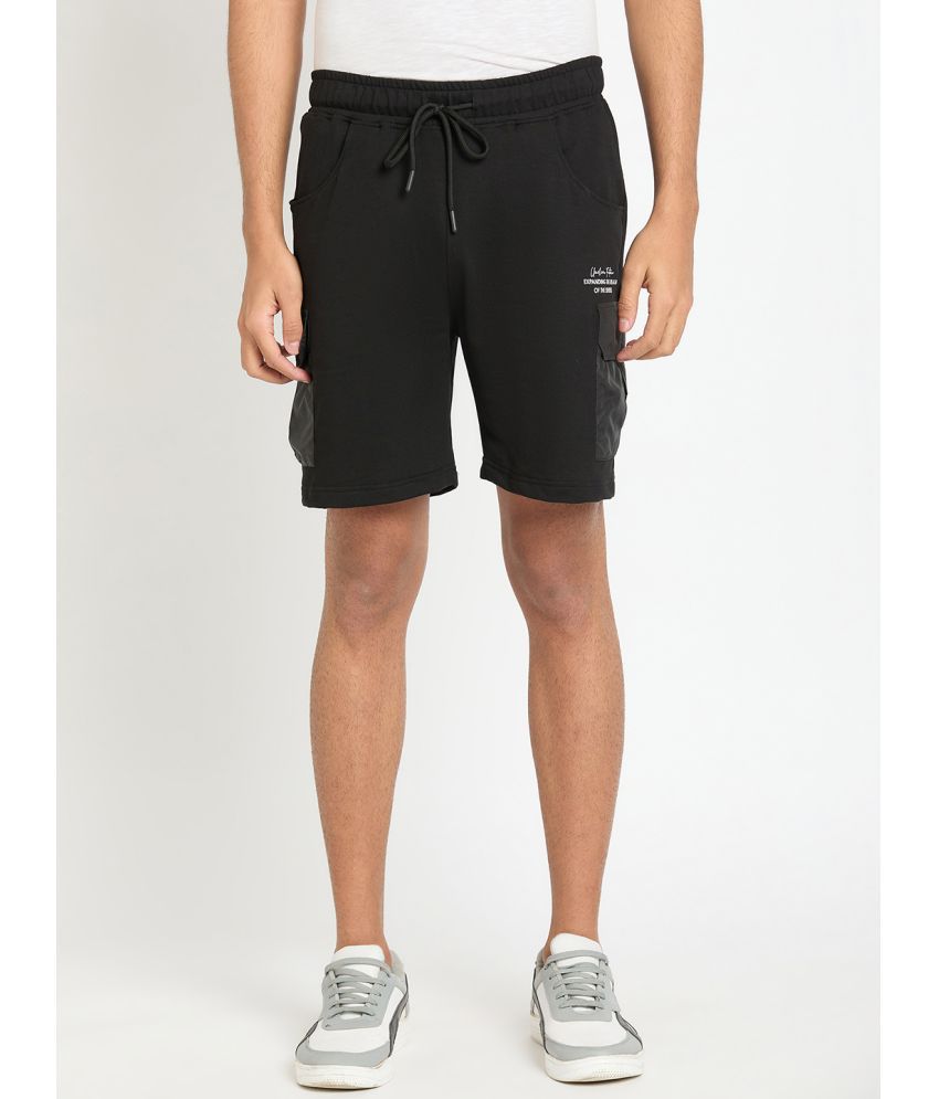    			Club York Black Cotton Blend Men's Shorts ( Pack of 1 )