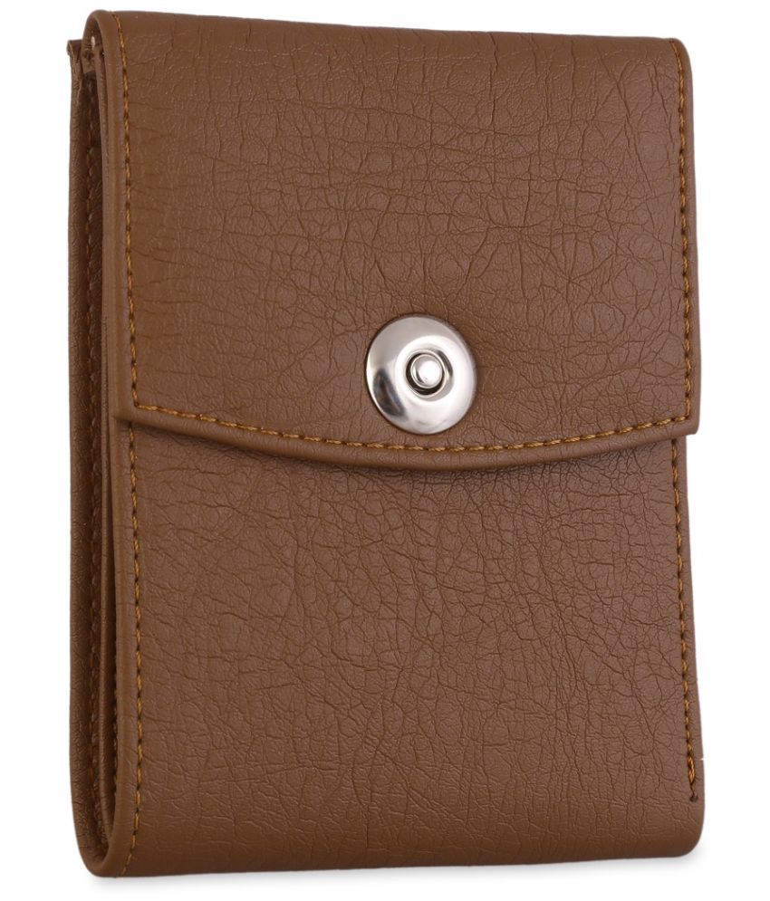     			Eugenie Club Brown/Tan Leather Men's Three Fold Wallet ( Pack of 1 )