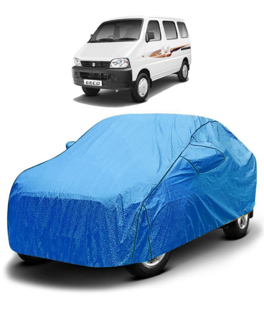     			GOLDKARTZ Car Body Cover for Maruti Suzuki Eeco With Mirror Pocket ( Pack of 1 ) , Blue