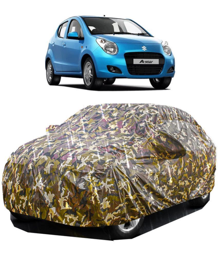     			GOLDKARTZ Car Body Cover for Maruti Suzuki A-Star With Mirror Pocket ( Pack of 1 ) , Multicolour