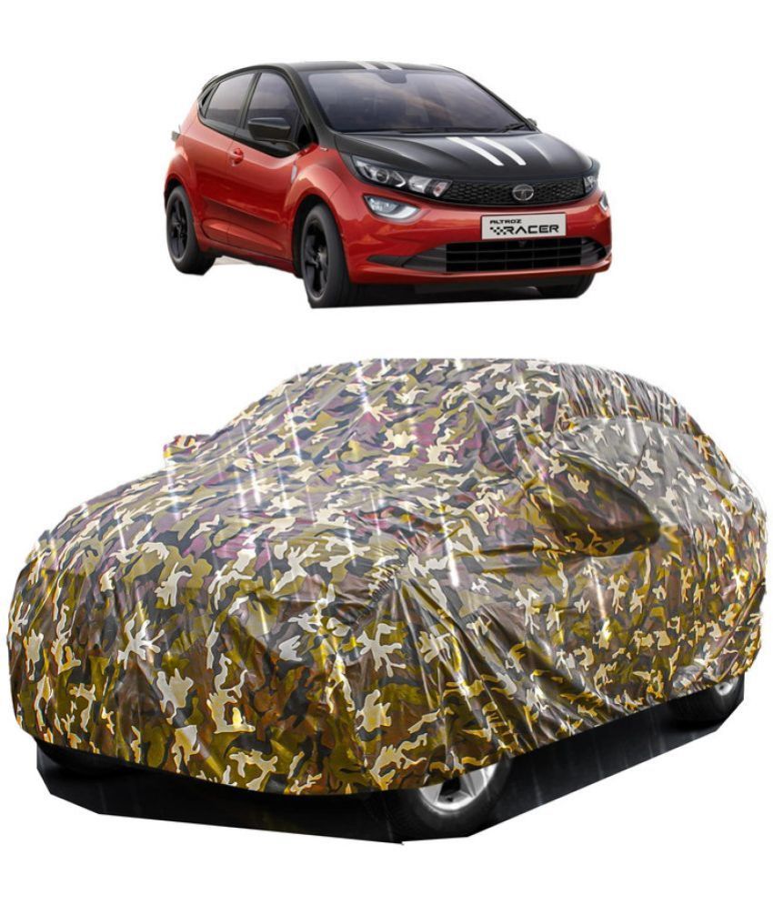     			GOLDKARTZ Car Body Cover for Tata All Car Models With Mirror Pocket ( Pack of 1 ) , Multicolour