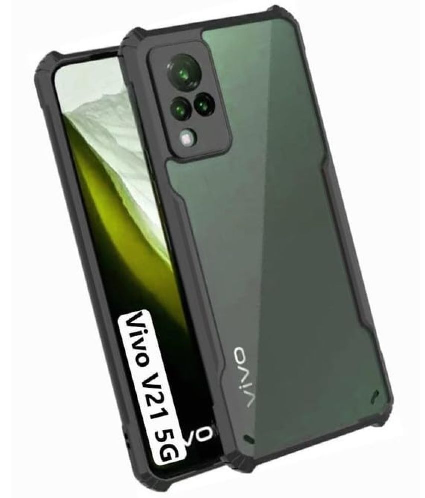     			Kosher Traders Shock Proof Case Compatible For Polycarbonate Vivo V21 ( Pack of 1 )