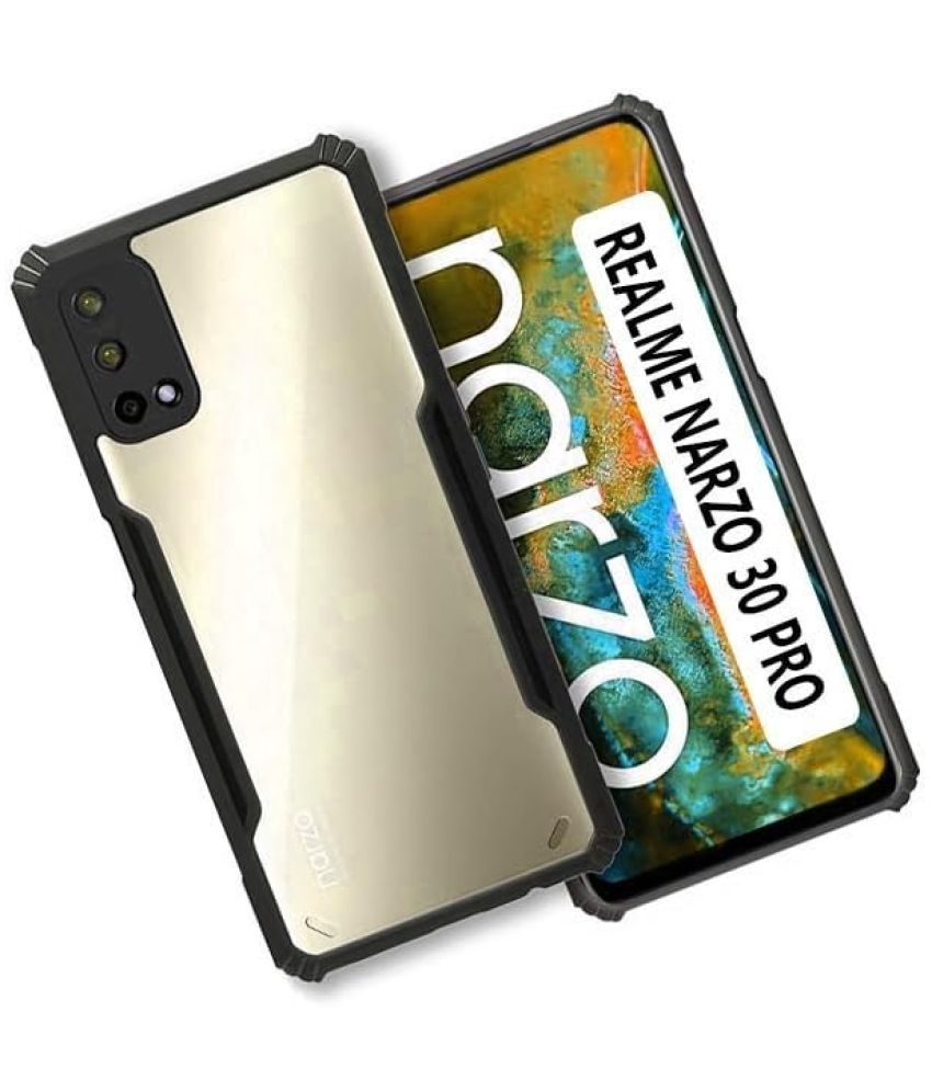     			Kosher Traders Shock Proof Case Compatible For Polycarbonate Realme Narzo 30 Pro 5g ( Pack of 1 )