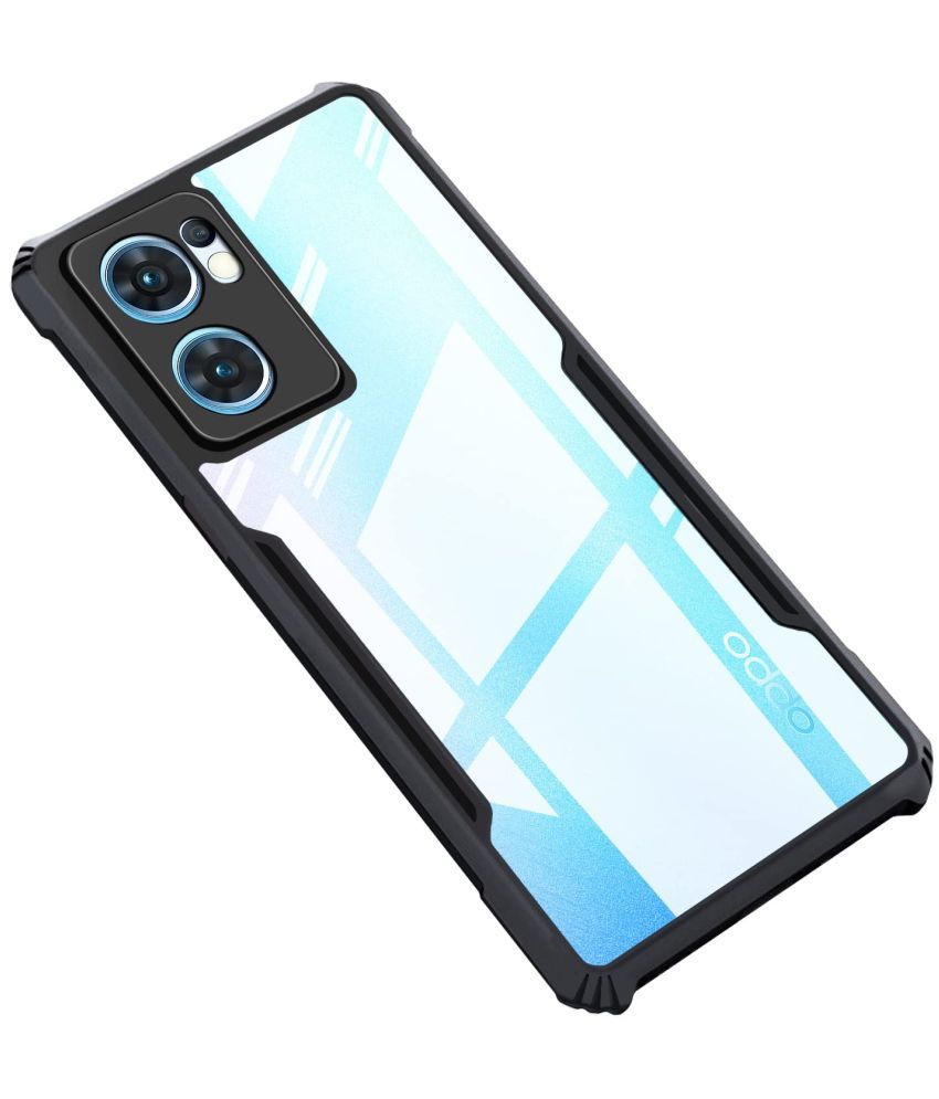     			Kosher Traders Shock Proof Case Compatible For Polycarbonate Oppo reno 7 ( Pack of 1 )
