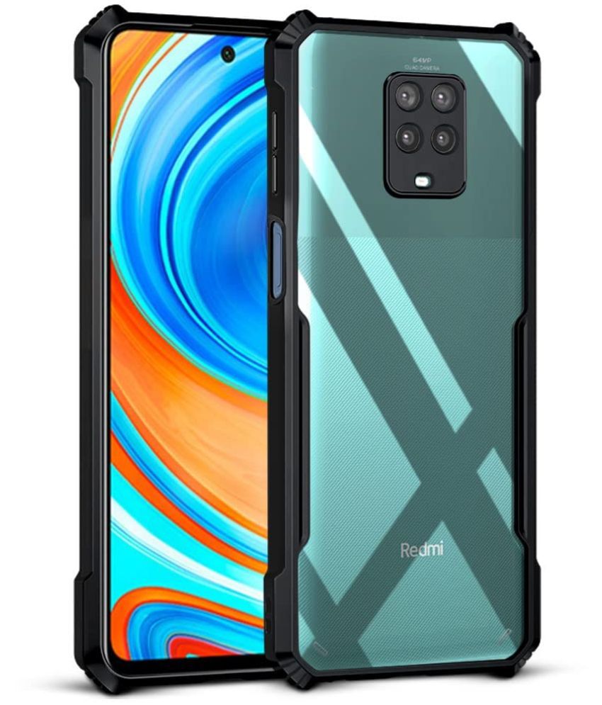     			Kosher Traders Shock Proof Case Compatible For Polycarbonate Xiaomi Redmi Note 9 pro ( Pack of 1 )