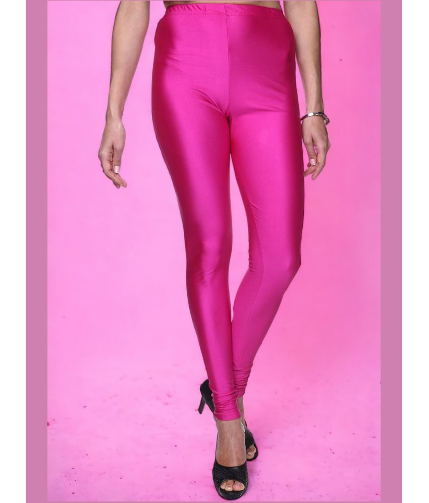     			Colorscube - Pink Lycra Women's Leggings ( Pack of 1 )