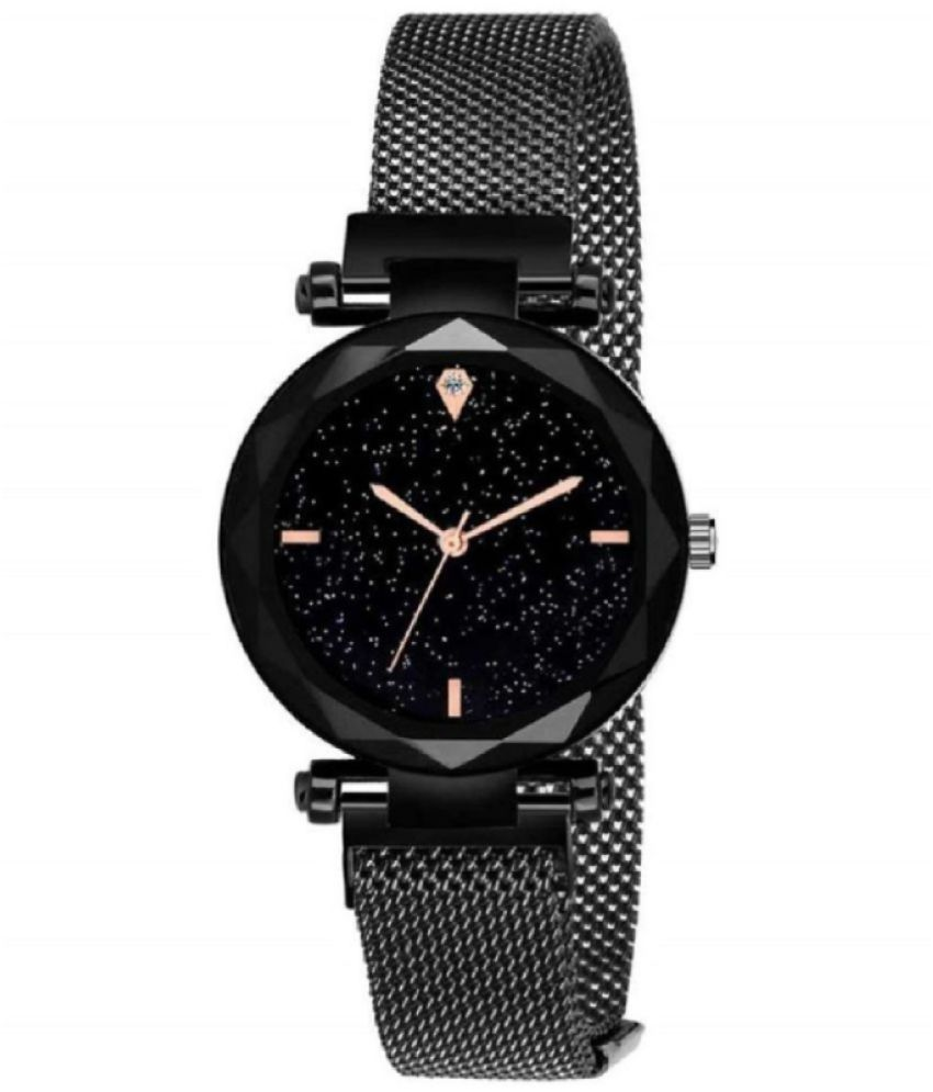     			DECLASSE Black Metal Analog Womens Watch