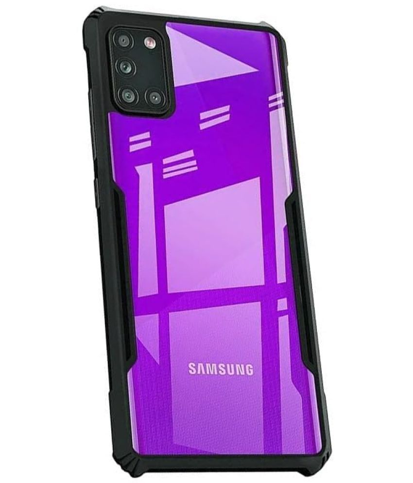     			Doyen Creations Shock Proof Case Compatible For Polycarbonate Samsung Galaxy A31 ( Pack of 1 )