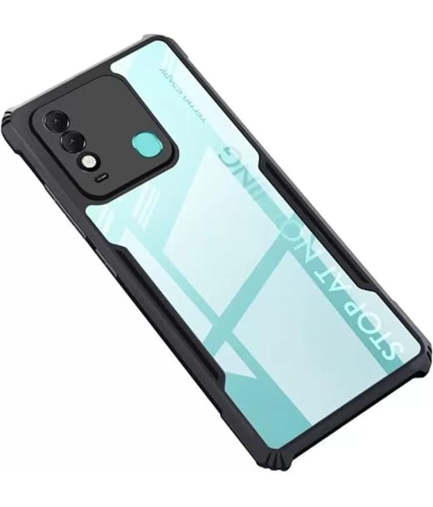     			Doyen Creations Shock Proof Case Compatible For Polycarbonate Tecno Spark 8 ( Pack of 1 )