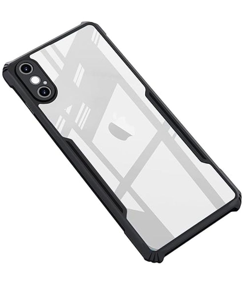     			Doyen Creations Shock Proof Case Compatible For Polycarbonate Apple Iphone XS ( Pack of 1 )