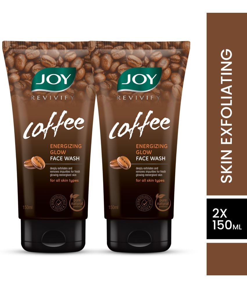     			Joy Revivify Energizing Glow Coffee Face Wash (150ml X 2)