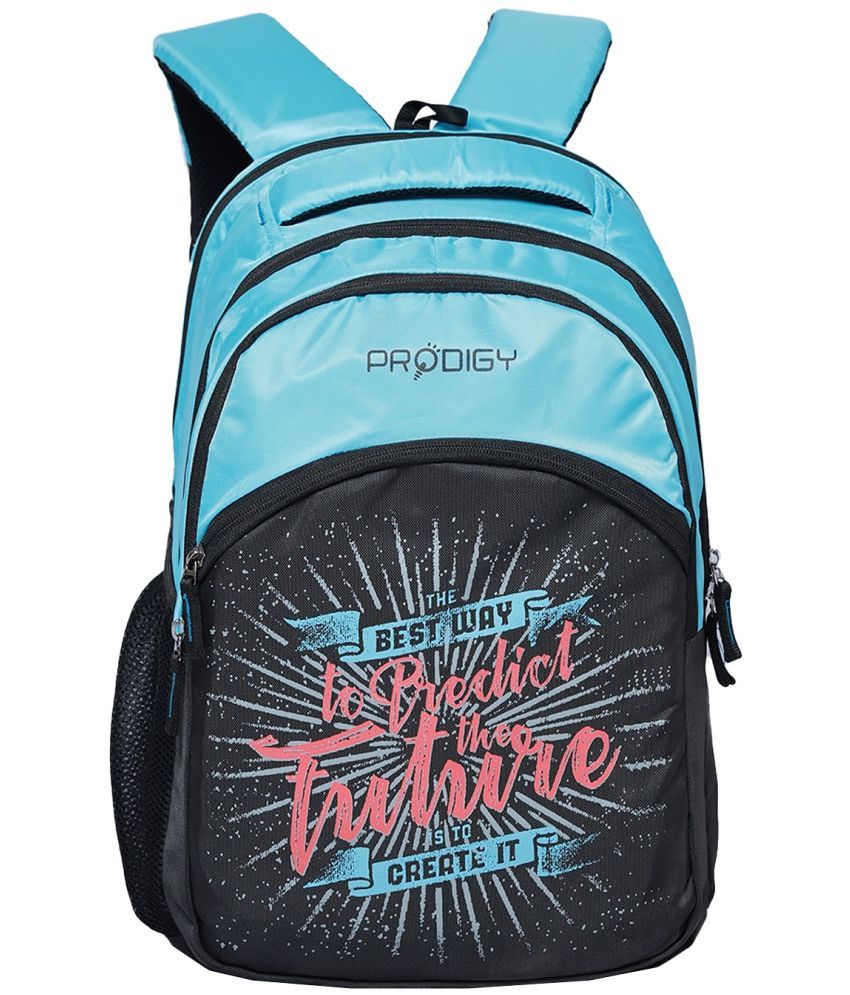     			Prodigy Blue Polyester Backpack ( 19 Ltrs )