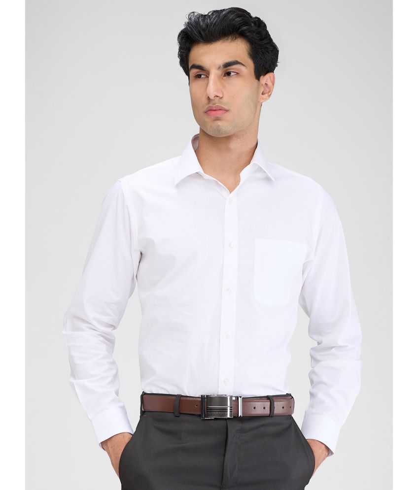     			Raymond Cotton Slim Fit Full Sleeves Men's Formal Shirt - White ( Pack of 1 )