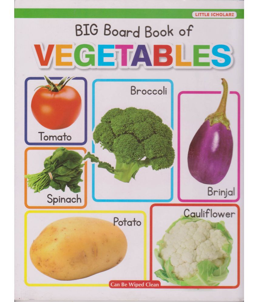     			BIG BOARD BOOK OF VEGETABLES