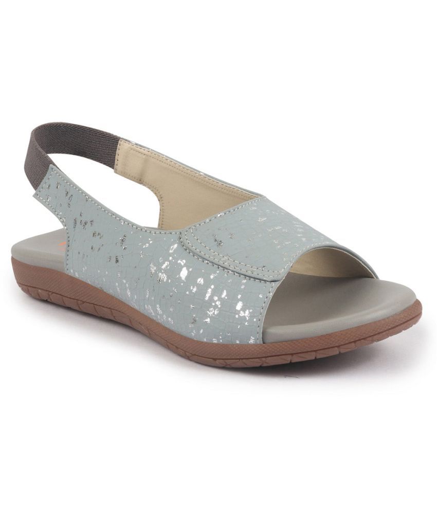     			Fausto Light Grey Women's Flats