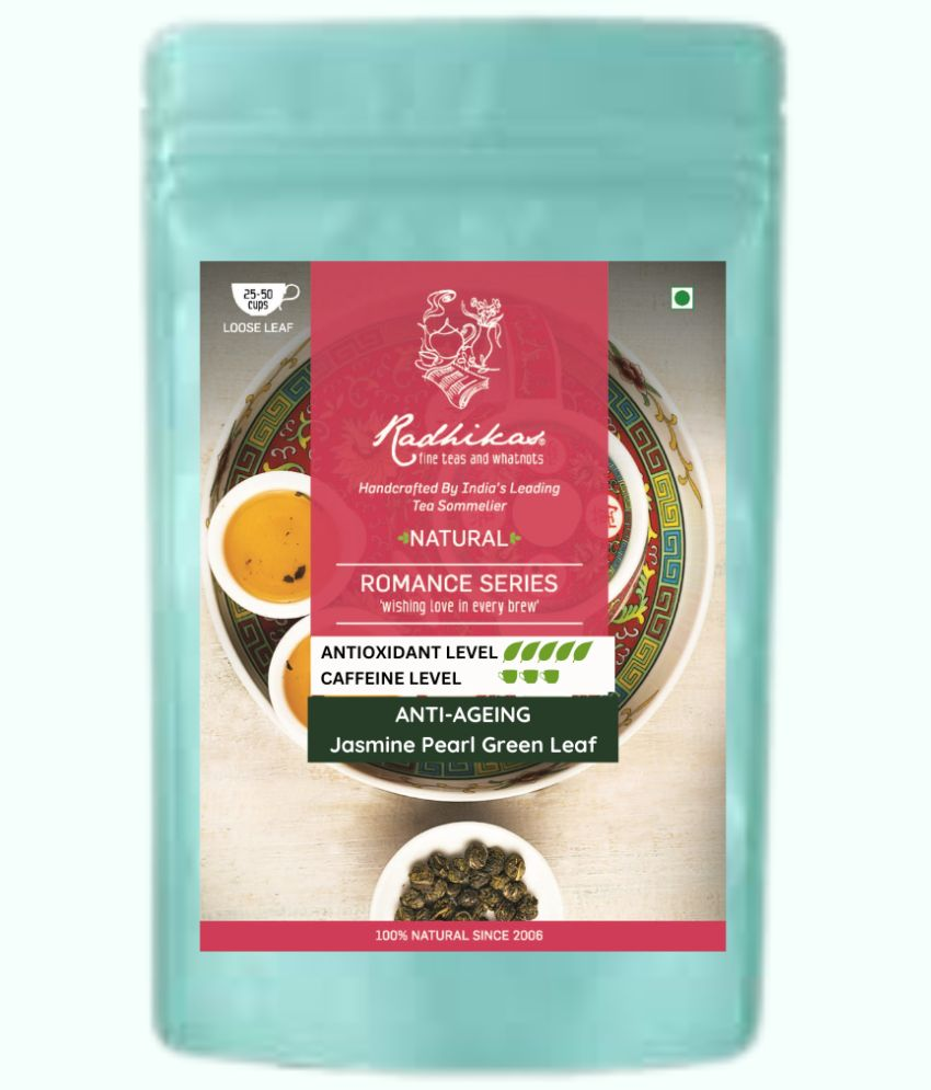     			RADHIKAS FINE TEAS AND WHATNOTS 50 gm Jasmine Green Tea ( Loose Leaf )